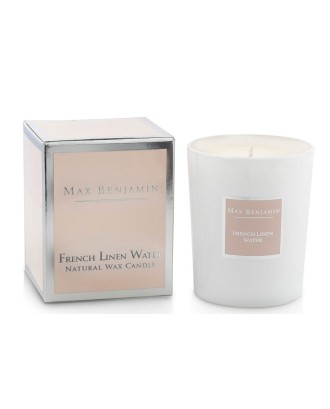 Lumanare parfumata, 125 g, French Linen, Classic - MAX BENJAMIN